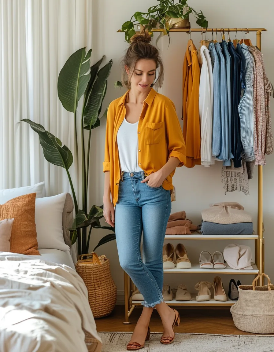 The Sunday Outfit Session: Fifteen Minutes That Dress Your Entire Week